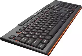 COUGAR CGR-WXNMB-200 RGB apšviesta žirklinių jungiklių žaidimų klaviatūra, USB, juoda