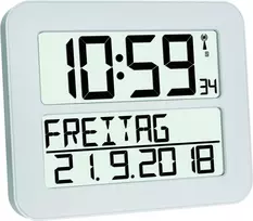 TFA 60.4512.02 TIMELINE MAX Radiovaldymo žadintuvas, baltas