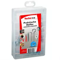 Fischer DUOPOWER tvirtinimo kaiščių ir varžtų rinkinys 547212 – 20 dalių komplektas betonui, plytoms ir gipso kartonui