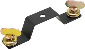 EUROLITE Omega Bracket 71 mm laikiklis tvirtinimui prie santvarų ir stovų, juodas milteliniu būdu dažytas plienas, 2x M10 varžtai 51786590