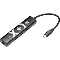 Arduino USB-C doko stotis TPX00241 8-in-1 su HDMI, Ethernet, 65W PD, juoda