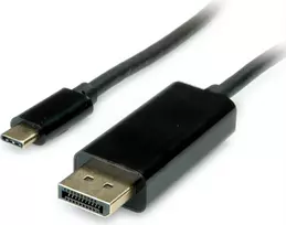 SECOMP USB-C į DisplayPort adapterio kabelis 1.2 ST/ST 2m juodas S3733
