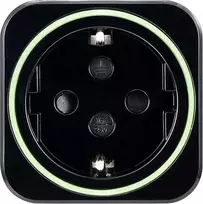 VOLTCRAFT SEM6500 BLACK energijos sąnaudų matuoklis su belaidžiu išmaniuoju kištuku, duomenų registratoriumi, USB eksportu, sąnaudų prognoze, TRMS, reguliuojamu tarifu VC-15450900