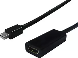 SECOMP STANDARD Mini DisplayPort į HDMI adapteris, 4K, auksuoti kontaktai, juodas S3206