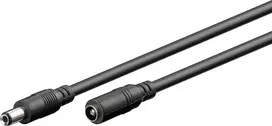 Wentronic Goobay DC maitinimo prailginimo kabelis 2,5 mm, 10 m - maitinimo šaltiniui (71402)