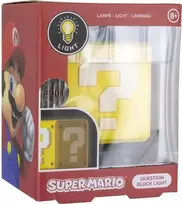 Paladone Super Mario Question Block 3D šviestuvas PP4372NNV2