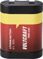 VOLTCRAFT 2CR5 ličio foto baterija 6V 1500mAh (1 vnt.) VC-14934715