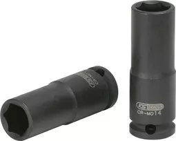 KS TOOLS 3/8 colio šešiakampis smūginis galvutė, ilga, 17mm (515.1617)