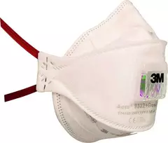 3M Aura 9332+ GEN3 FFP3 NR D vienkartinis respiratorius su Cool Flow vožtuvu