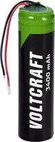 Voltcraft VC-18650PCM specialus akumuliatorius 18650 su kabeliu, ličio 3,6 V 3400 mAh (VC-16569875)