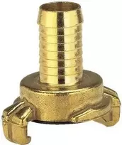 Gardena 7104-20 žarnos jungtis 13 mm (1/2 colio) ir 15 mm (5/8 colio) žarnoms, Quick-Connect, atspari šalčiui, atspari UV, pilka/oranžinė