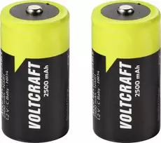 VOLTCRAFT Baby (C) akumuliatorius NiMH 2500 mAh 1.2 V Ready to Use, 2 vnt. VC-17275475