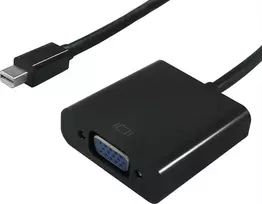 Secomp STANDARD Mini DisplayPort į VGA adapteris, Mini DP kištukas į VGA lizdą S3205