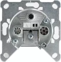 SHIVERPEAKS BASIC-S antenos lizdas SAT+BK su spaustuko technologija, 1 dB, galinis lizdas, 3 išėjimai (TV/Radijas/SAT), įleidžiamas BS15-93001