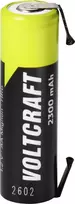 VOLTCRAFT AA akumuliatorius NiMH 1,2V 2300mAh High-Current su U formos litavimo kontaktuku, paruoštas naudoti, 1 vnt. VC-17666045