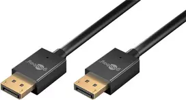 Wentronic Goobay 77443 DisplayPort kabelis 2 m juodas