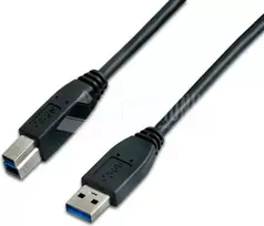 Wirewin USB 3.0 A-B Male to Male Cable 3m Black USB 3.0 A-B MM 1.0 SW