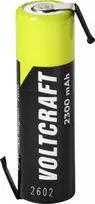 VOLTCRAFT AA įkraunama baterija NiMH 1,2 V 2300 mAh su Z litavimo kontaktais, didelės srovės, paruošta naudoti, 1 vnt. VC-17666050