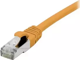 EXERTIS CONNECT Cat 6A S/FTP tinklo kabelis, 3 m, oranžinis, plonas apsauginis įlinkimas 858535