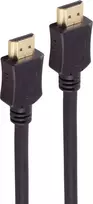 SHIVERPEAKS Ultra High Speed HDMI kabelis 8K, be halogenų, juodas, 1,5 m (BS10-43155)