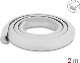 Delock lipni apsauginė putų juosta 35 x 13 mm, 2 m, pilka 18489