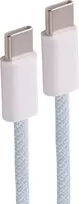 SHIVERPEAKS USB-C į USB-C pintas kabelis 2m 60W PD mėlynas BS14-21031