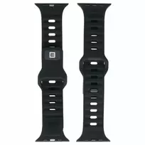 Evelatus Sport Silicone Loop Band for Apple Watch 42/44/45/49mm Black