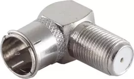 SHIVERPEAKS S/CONN maksimalaus ryšio F kampinis adapteris, F-Quick kištukas į F lizdą (85210-QUICK)