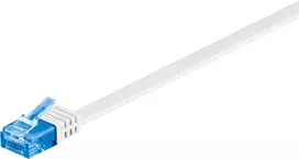 Wentronic 96314 1m Cat6a U/UTP tinklo kabelis, baltas