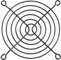 Alphacool 92mm plieninė ventiliatoriaus apsauga, juoda (10336)