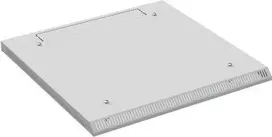 EFB PRO-DCH62B.GR papildomas stogo skydas 600x1200 mm, aukštis 40 mm, šviesiai pilkas RAL 7035, skirta PRO serijos serverių spintoms