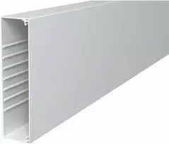OBO BETTERMANN WDK60230RW sieninis ir lubinis kabelių kanalas 60x230x2000mm PVC gryna balta spalva su pagrindo perforacija