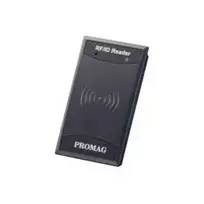 Promag MF700-10 RFID skaitytuvas, 13,56 MHz MIFARE, RS232/Wiegand/MSR ABA Track 2, atviras kabelio galas, 47x16x83 mm