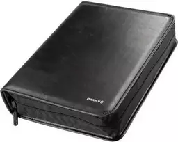 PARAT CLASSIC įrankių dėžė 5650040061, juoda dirbtinė oda su aliuminio rėmu, 2 įrankių lentos, 20 kg apkrova