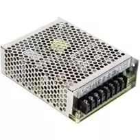 MEAN WELL RT-65D 65W trijų išėjimų AC/DC maitinimo šaltinis, 88-264VAC įėjimas, 5V/8A, 12V/3A, -12V/1A, metaliniame korpuse, ITE sauga