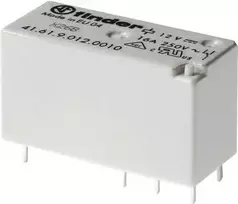 Finder 41.61.9.024.0010 PCB galios relė 24 VDC 1 CO 16 A