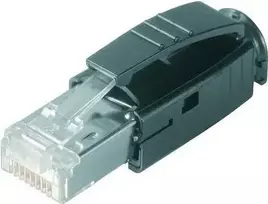 Telegärtner STX RJ45 kištukas Cat.5e 8P8C, permatomas, 1 vnt. J80026A0001