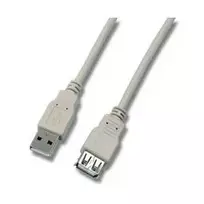 EFB USB 2.0 High-Speed prailginimo kabelis 5 m, Type-A Male to Female, juodas K5248.5