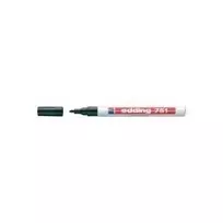 Edding e-751 blizgus dažų markeris juodas 1-2 mm 04BLK751-1001