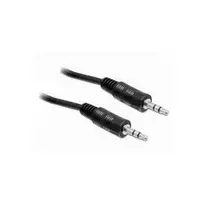 Delock garso kabelis 3,5 mm 3 kontaktų stereo jack vyriškas-vyriškas 5 m juodas 84438