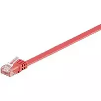 Wentronic 96400 1m Cat6 U/UTP raudonas tinklo pataisos kabelis
