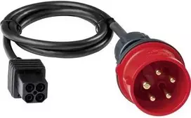 BENNING 044148 CEE matavimo adapteris 16 A 5 polių 400 V su 4 mm saugos lizdais