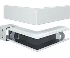 HAGER FWKP6006039016 išorinis kampas FWK-Plus 60x60mm, traffic white RAL 9016