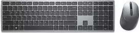 Dell KM7321W Premium belaidis klaviatūros ir pelės rinkinys - RF 2,4 GHz ir Bluetooth 5.0, pilno dydžio, Titan Gray 02HHJ