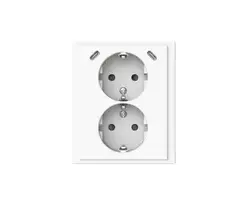BUSCH-JAEGER Safety+ USB-C dviguba rozetė su 2x USB C, antracito spalvos 2TKA00006020