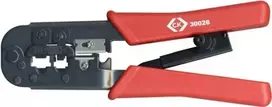 C.K Tools 430028 fiksuojamosios (reketinės) presavimo replės moduliniams jungikliams, 250 mm