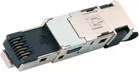 Telegärtner STX IP20 RJ45 kištukas Cat.6 AWG22-26, montuojamas be įrankių, T568B spalvų kodas, ekranuotas, 10G J80026A0046