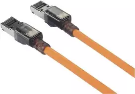 Renkforce CAT 6a S/FTP tinklo kabelis, 10 m, oranžinis, LSZH, su portų paieškos funkcija (RF-6609656)