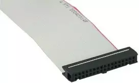 GoodConnections vidinis diskelių įrenginio duomenų kabelis, 34-pin IDC, 55 cm, 1 diskelių įrenginiui, pilkas 5022-2