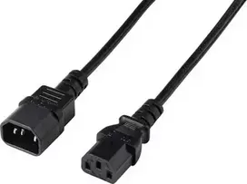 Renkforce Deluxe maitinimo prailginimo kabelis C13 į C14 2 m juodas RF-7176936
